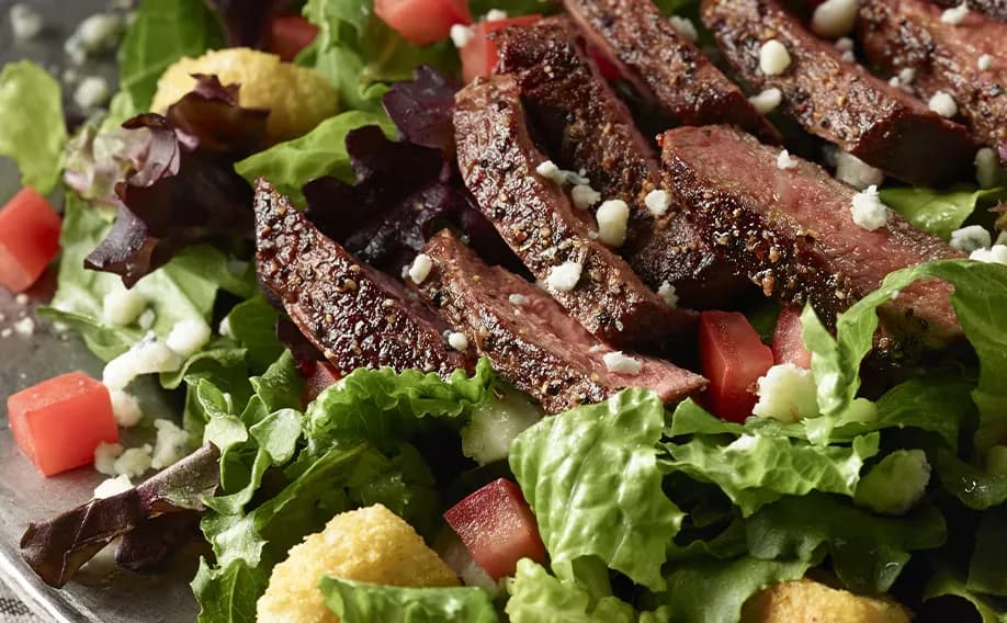 7-Pepper Sirloin Salad* - Entrée Salads 7-Pepper Sirloin Salad* - Entrée Salads on LongHorn Steakhouse menu